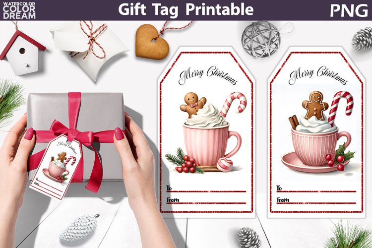 Gift Tag Clipart Image 6