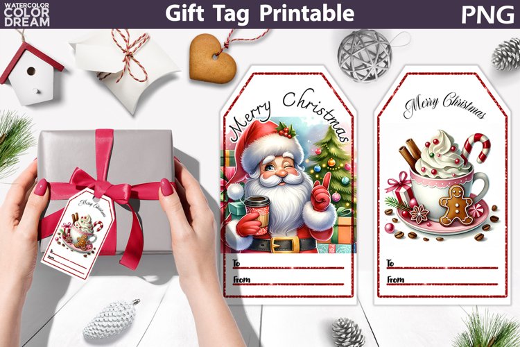 Gift Tag Clipart Image 4