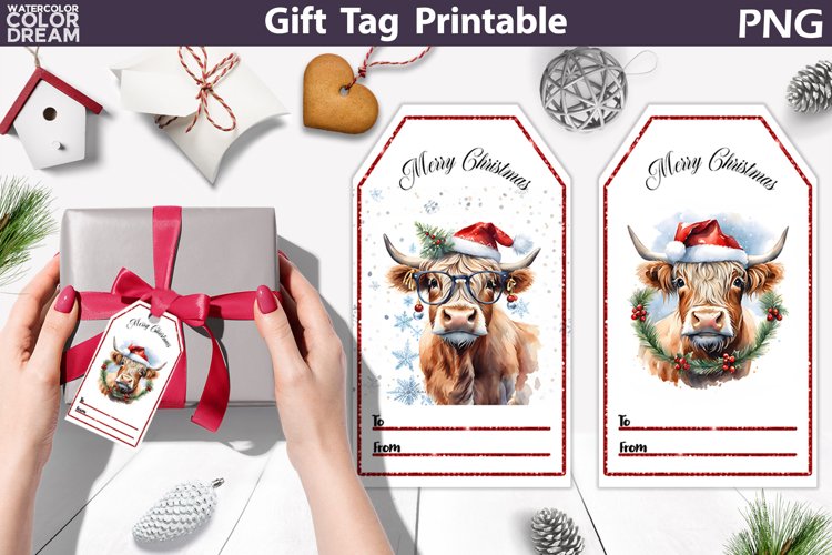Gift Tag Clipart Image 3