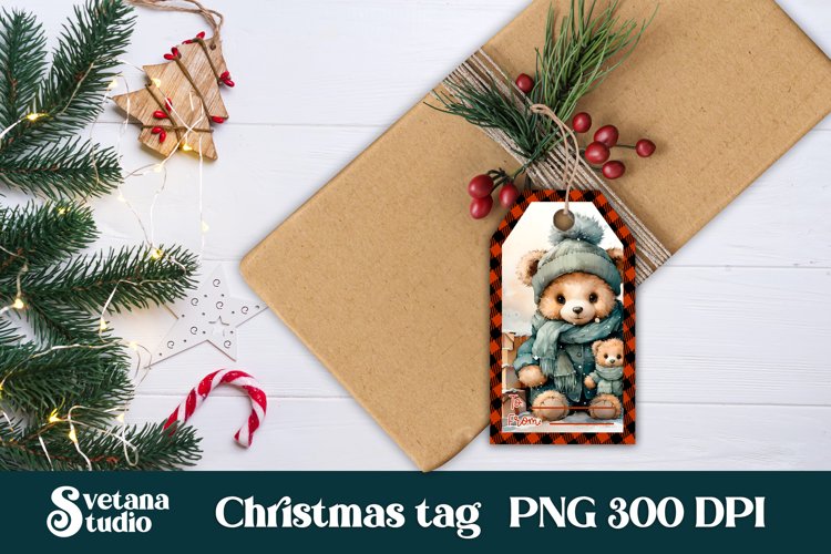 Christmas Tag Printable Image 6