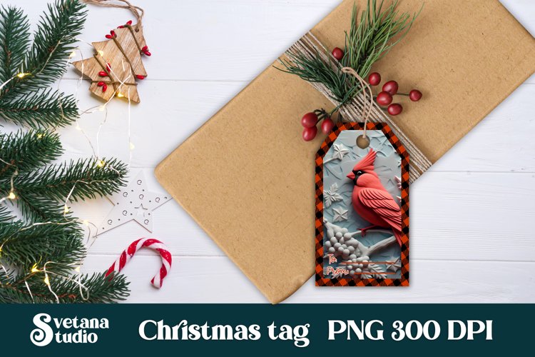 Christmas Tag Printable Image 15