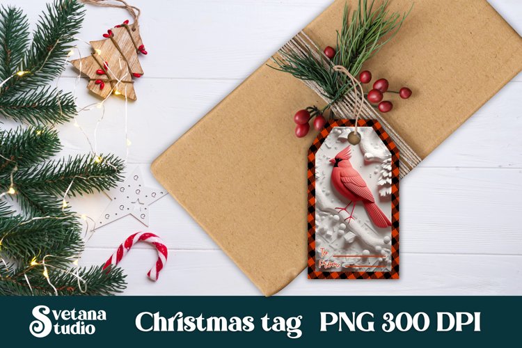 Christmas Tag Printable Image 18