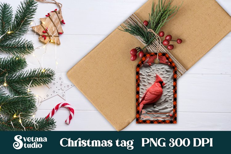 Christmas Tag Printable Image 15