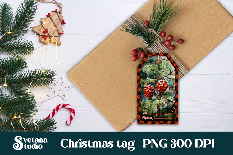 Christmas Tag Printable Image 22