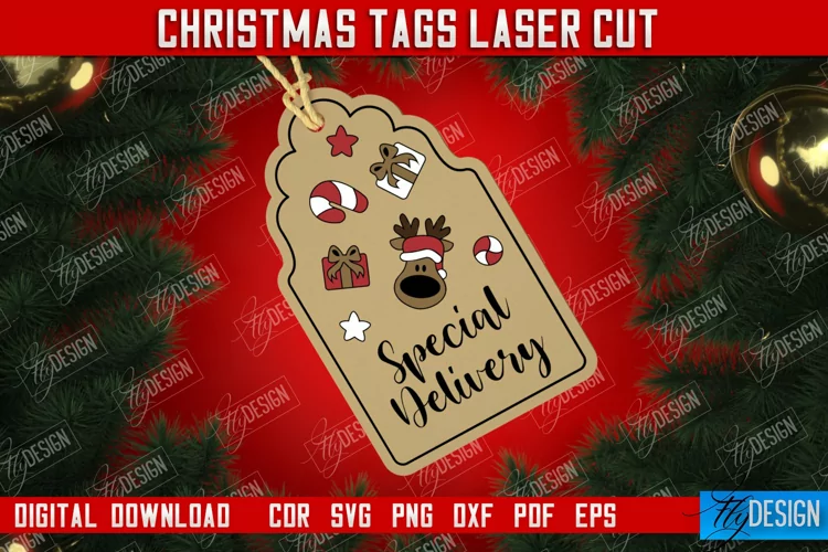 Personalized Christmas Tag | Gift Tags | Christmas Gift Card