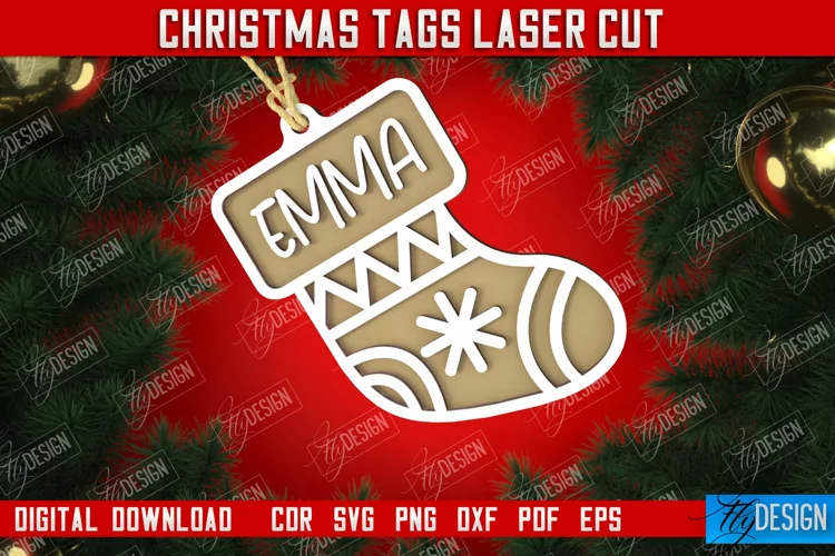 Personalized Christmas Tag | Gift Tags | Christmas Gift Card