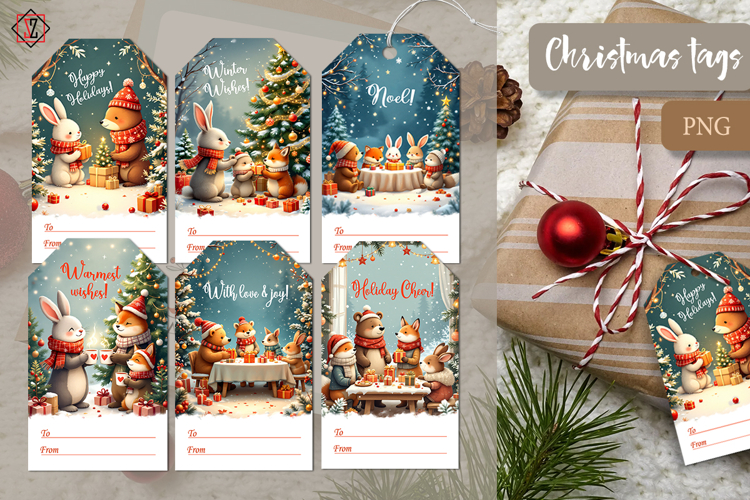 Gift Tag Clipart Image 2