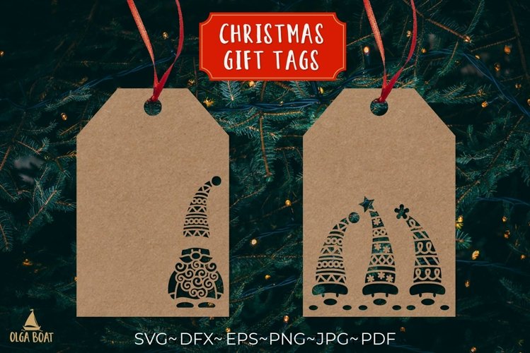 Christmas Tag Svg Image 21