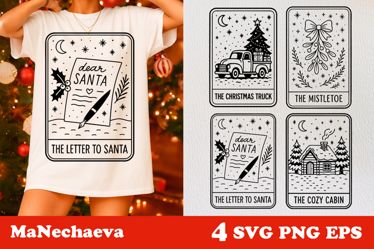 Black Santa Svg Image 11