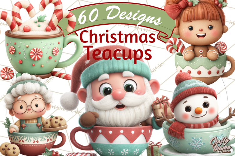 Cute Santa Clipart Image 19