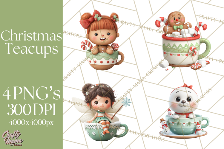 Cute Santa Clipart Image 14