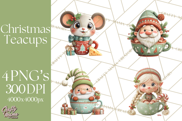 Cute Santa Clipart Image 17