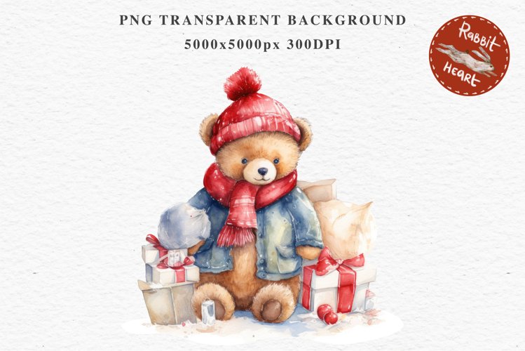 Teddy Bear Clipart Image 16
