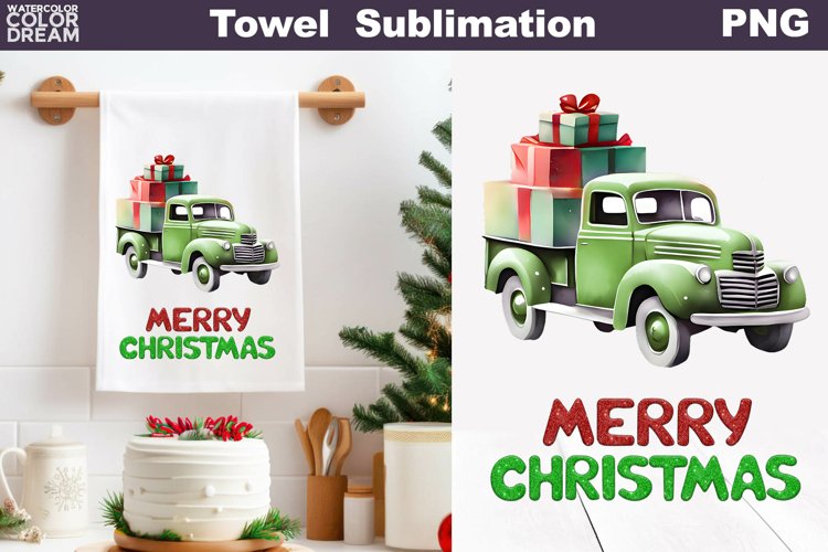 Vintage Truck Clipart Image 9
