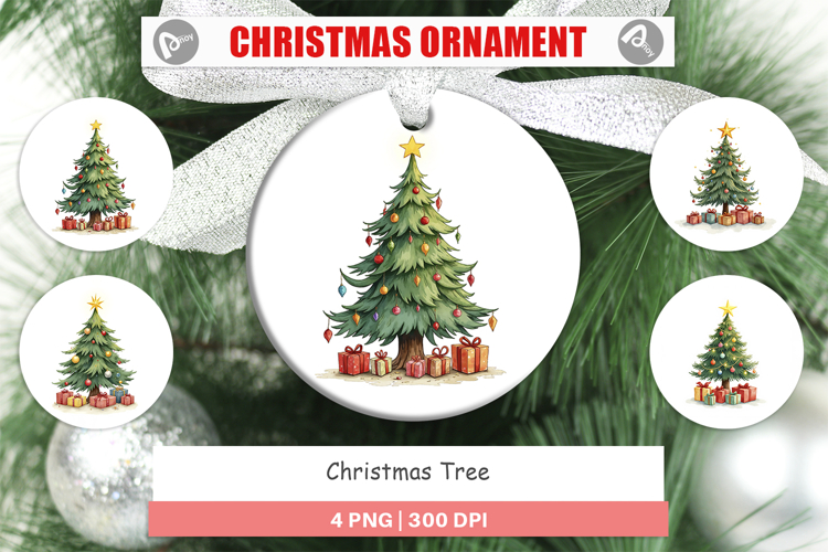 Christmas Ornament Sublimation Designs Image 4