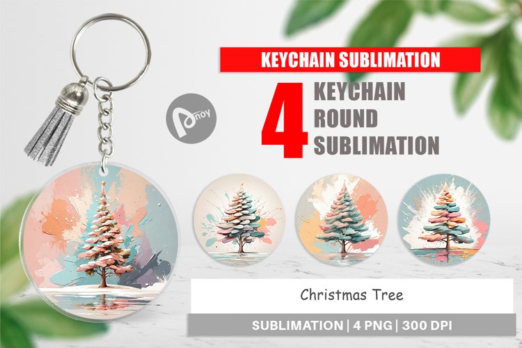 Keychain Christmas Tree