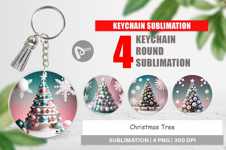 Keychain Christmas Tree