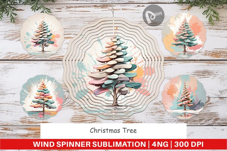 Wind Spinner Christmas Tree