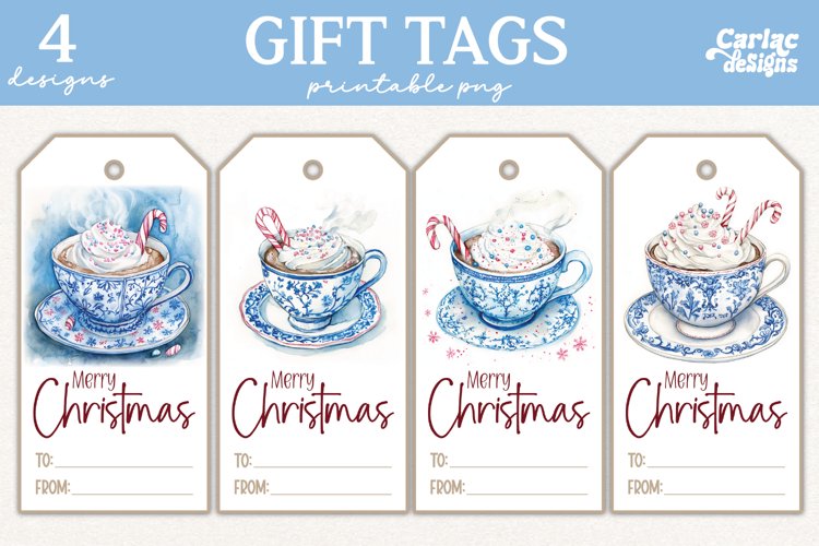 Gift Tag Clipart Image 4