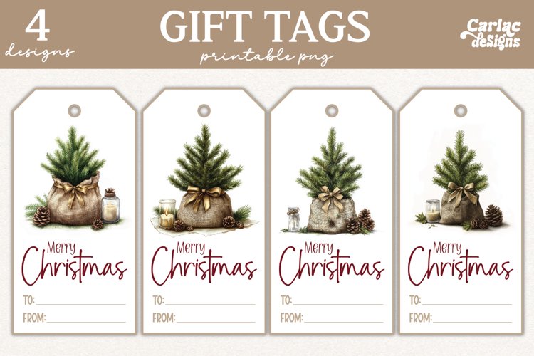 Gift Tag Clipart Image 13
