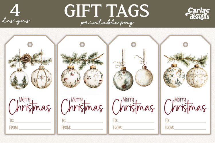 Gift Tag Clipart Image 5