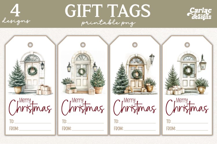 Gift Tag Clipart Image 19