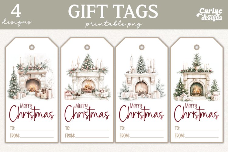 Gift Tag Clipart Image 6