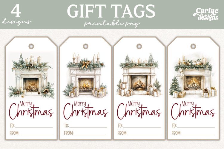 Gift Tag Clipart Image 24