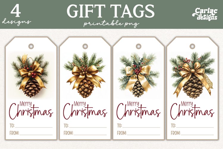 Gift Tag Clipart Image 16