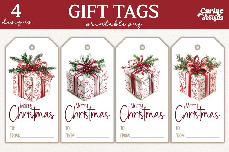 Gift Tag Clipart Image 20