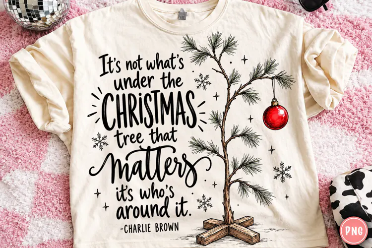 It’s Not What’s Under the Christmas Tree PNG