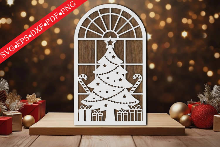 Christmas Tree Sign SVG