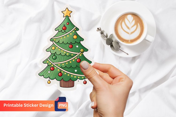 Xmas Tree Clipart Image 24