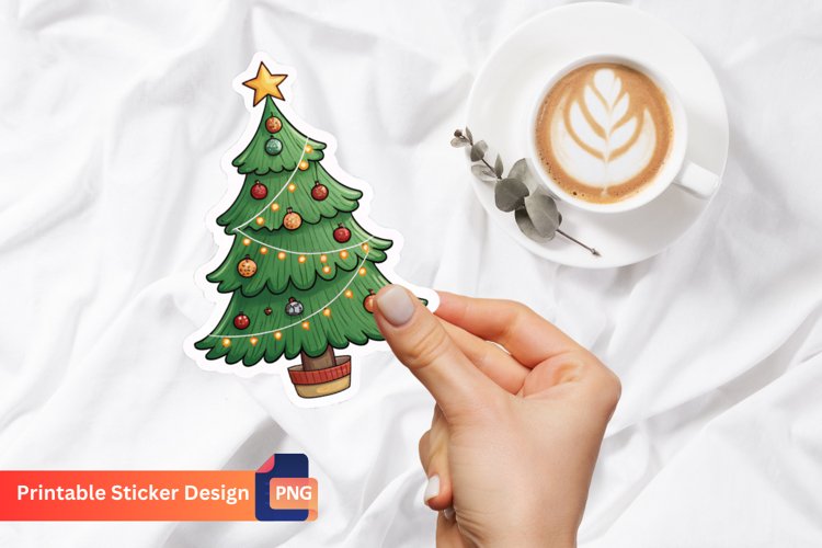 Xmas Tree Clipart Image 9