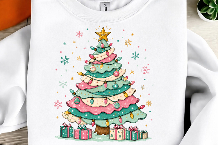 Christmas Tree Sublimation PNG