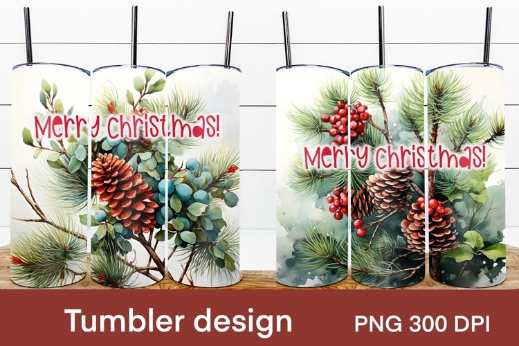 Christmas Tumbler Wrap Image 3