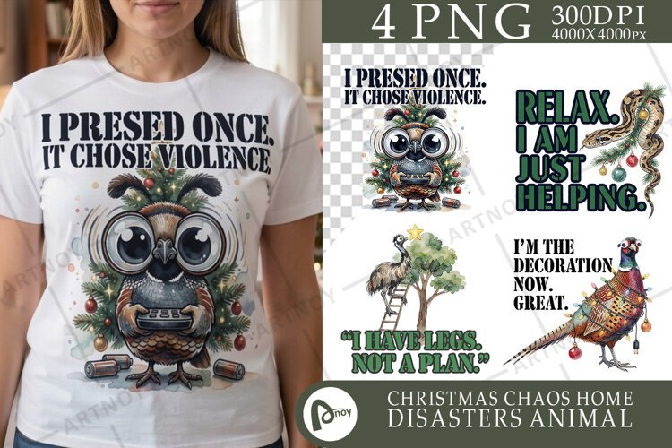 Christmas Tree Tech and Blinking Breakdowns Sublimation example image 1