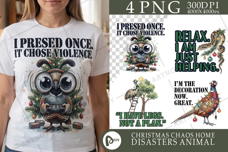 Christmas Tree Tech and Blinking Breakdowns Sublimation