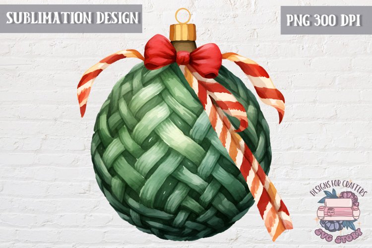 Christmas Ball Ornament Clipart Image 20