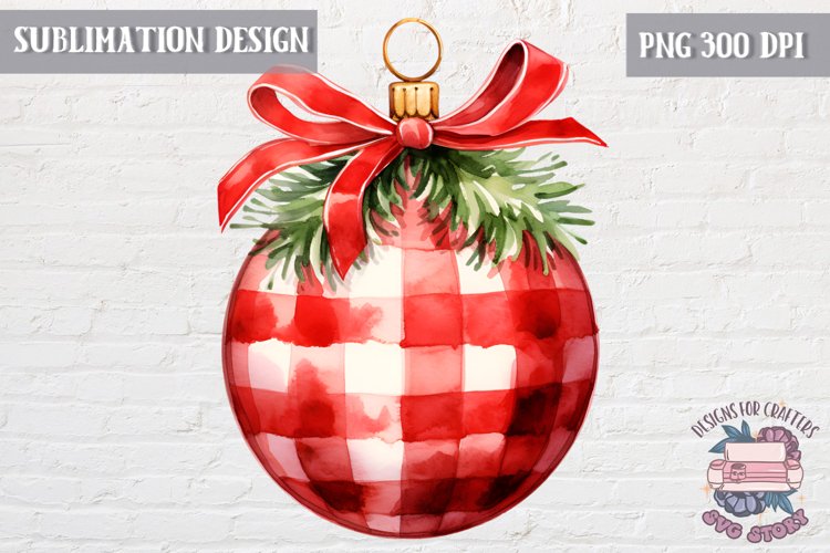 Christmas Ball Ornament Clipart Image 15