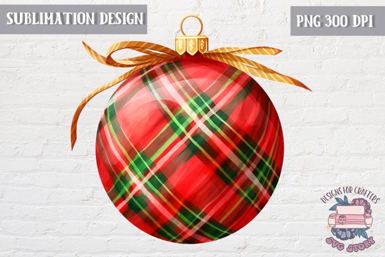 Christmas Ball Ornament Clipart Image 7