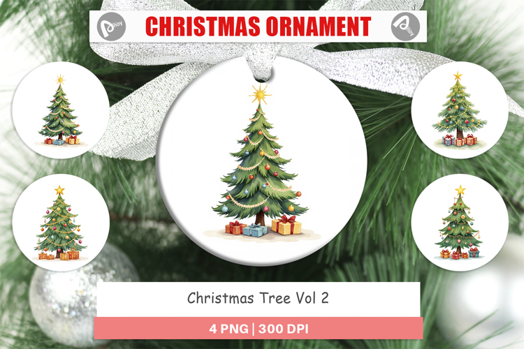 Christmas Ornament Sublimation Designs Image 3
