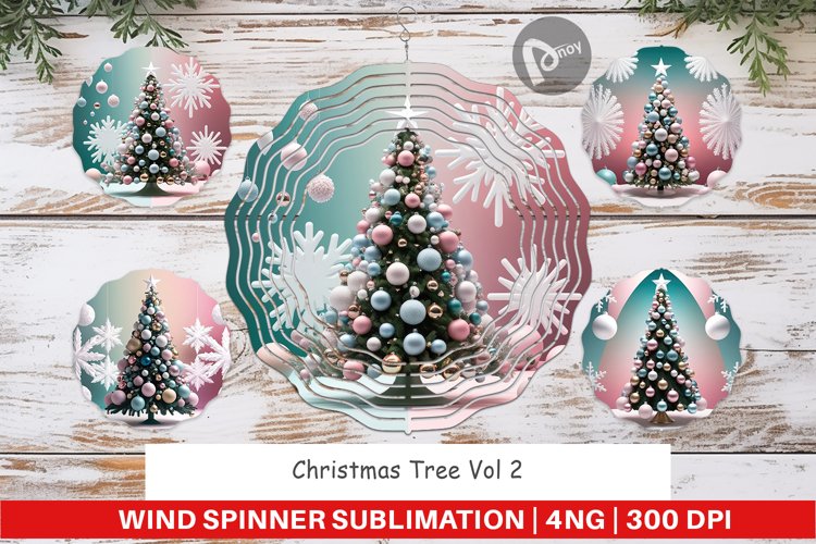 Wind Spinner Christmas Tree