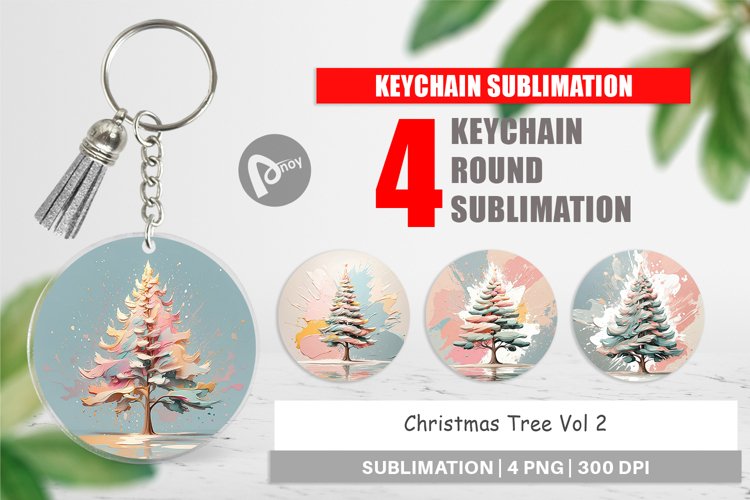 Keychain Christmas Tree