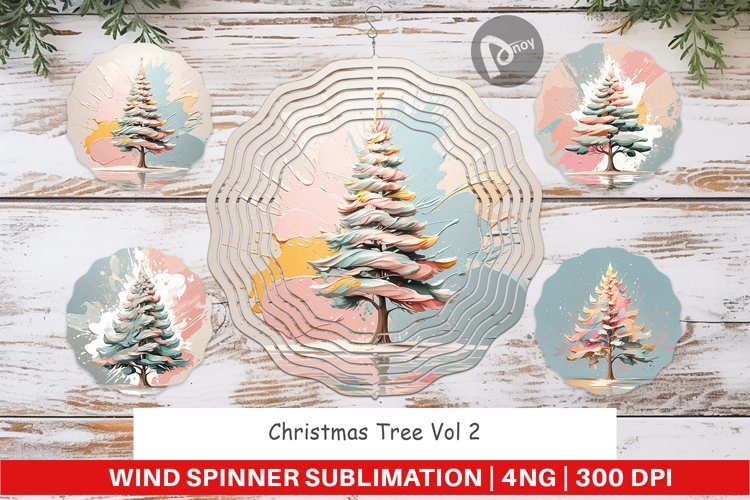 Wind Spinner Christmas Tree