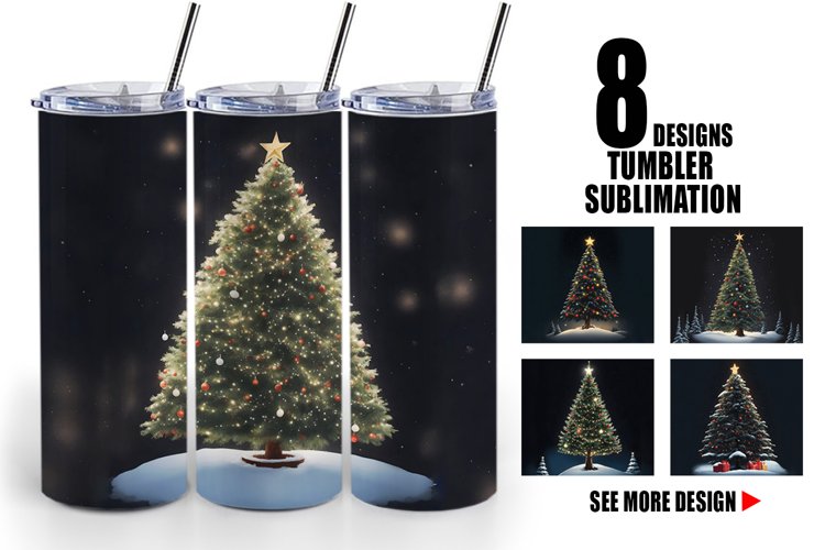 Christmas Tumbler Wrap Image 17