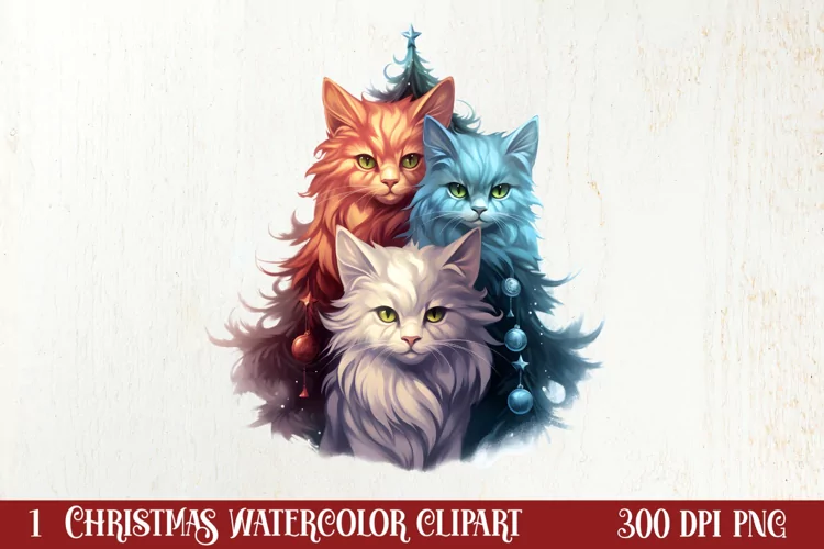 Christmas Tree With Many Dogs Clipart PNG