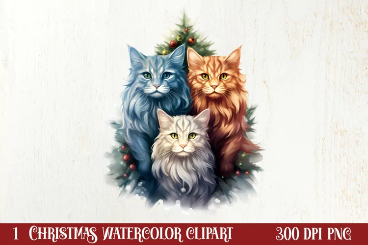 Christmas Tree With Many Dogs Clipart PNG