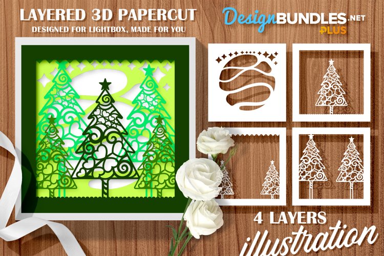3D Christmas SVG Image 10