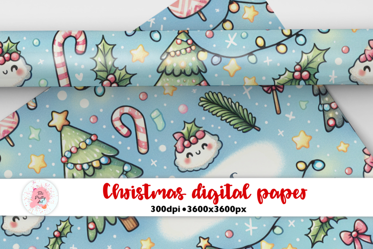 Christmas Background Clipart Image 6